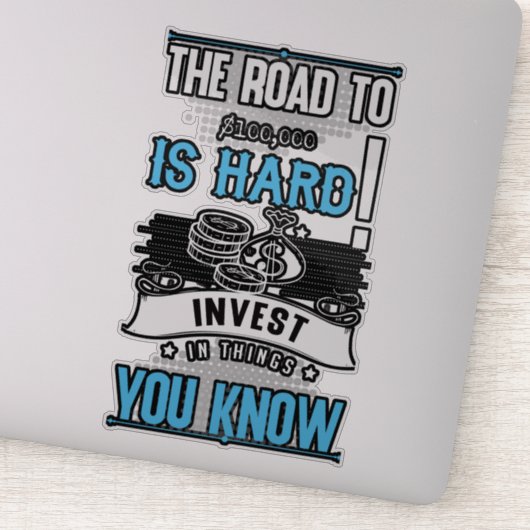 De weg naar $100.000 is een harde sticker (Detail)