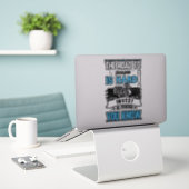 De weg naar $100.000 is een harde sticker (Laptop op bureau)
