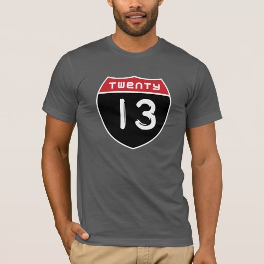 De weg naar 2013 t-shirt (Voorkant)