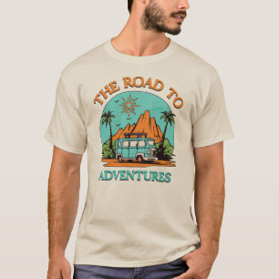 De weg naar avonturen t-shirt