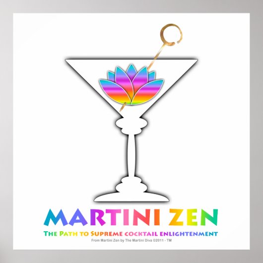 De Weg naar Cocktail Verlichting Poster, Prints (Voorkant)