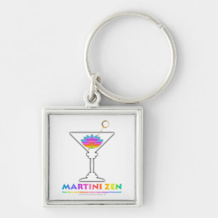 De Weg naar Cocktail Verlichting Sleutelhanger