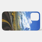 de weg naar de bergen - olie die asfalt schildert  Case-Mate iPhone case (Achterkant (horizontaal))