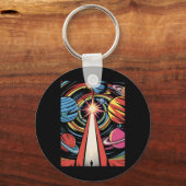 De weg naar de Cosmo Sticker Sleutelhanger (Voorkant)