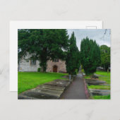 De weg naar de geschiedenis: St. Asaf Parish Churc Briefkaart (Voorkant / Achterkant)