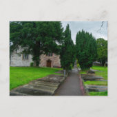 De weg naar de geschiedenis: St. Asaf Parish Churc Briefkaart (Voorkant)