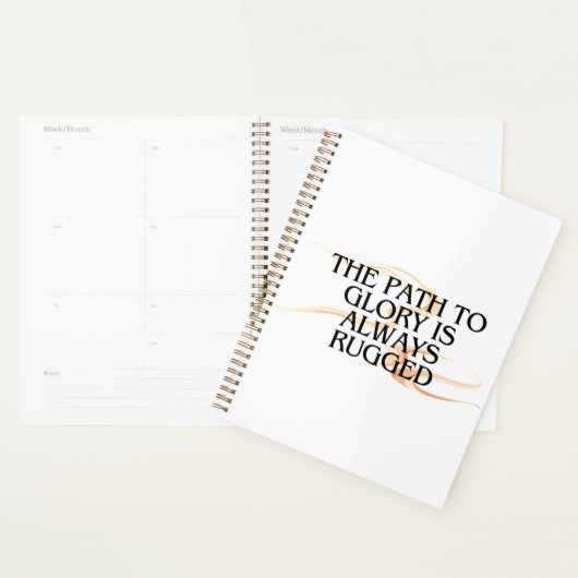 De weg naar de heerlijkheid is altijd ruig – Inspi Planner (Display)
