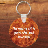 De weg naar de hel Sleutelhanger (Voorkant)