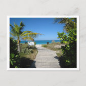 De weg naar de oceaan briefkaart (Voorkant)