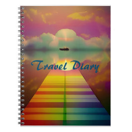 De weg naar de onbekende bestemming notitieboek