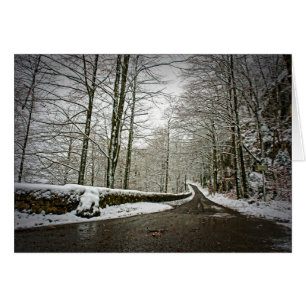 De weg naar de toekomst - Wenskaart