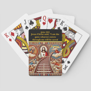 De weg naar de verlossing - Johannes 10:9 Pokerkaarten
