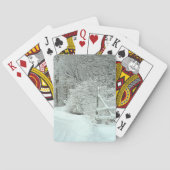 De weg naar de winter speelkaarten (Achterkant)