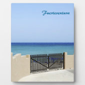 De weg naar de zee fotoplaat (Voorkant)