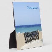 De weg naar de zee fotoplaat (Zijkant)