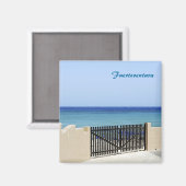 De weg naar de zee magneet (Voorkant / Achterkant)