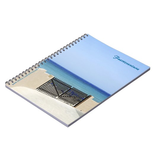 De weg naar de zee notitieboek (Linkerzijde)