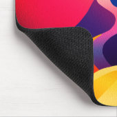 De weg naar de zon - de Abstracte berg Muismat (Hoek)