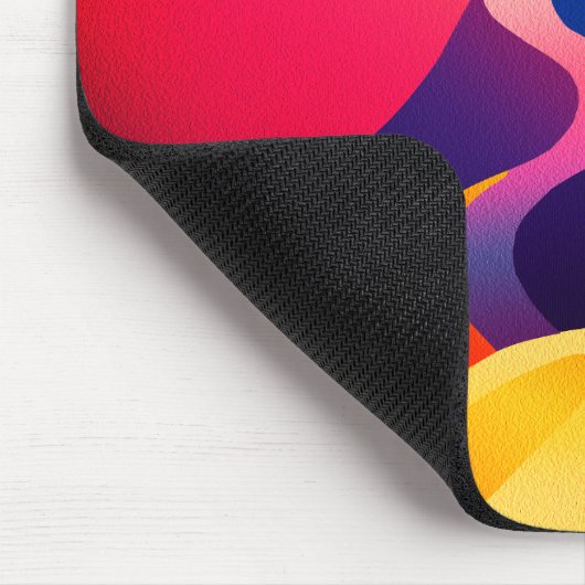 De weg naar de zon - de Abstracte berg Muismat (Hoek)