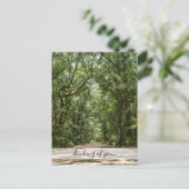 De weg naar eneneneneiken denken aan je Briefkaart (Staand voorkant)