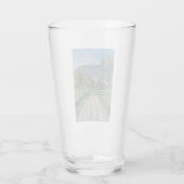 De weg naar Evordes (door Ferdinand Hodler) Glas (Achterkant)