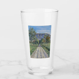 De weg naar Evordes (door Ferdinand Hodler) Glas