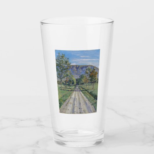 De weg naar Evordes (door Ferdinand Hodler) Glas (Voorkant)