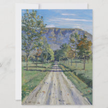 De weg naar Evordes (door Ferdinand Hodler)