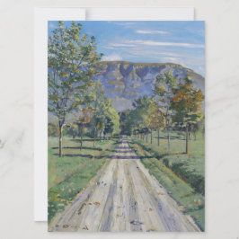 De weg naar Evordes (door Ferdinand Hodler) Kaart