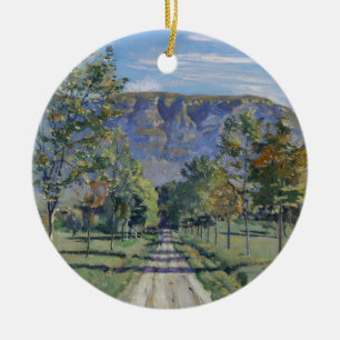 De weg naar Evordes (door Ferdinand Hodler) Keramisch Ornament