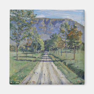 De weg naar Evordes (door Ferdinand Hodler) Magneet
