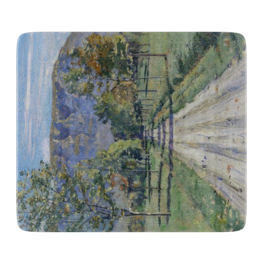 De weg naar Evordes (door Ferdinand Hodler) Snijplank (Voorkant)