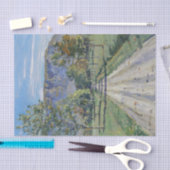 De weg naar Evordes (door Ferdinand Hodler) Tissuepapier (Craft)