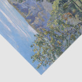 De weg naar Evordes (door Ferdinand Hodler) Tissuepapier (Detail)