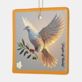 "De weg naar harmonie" Keramisch Ornament (Links)