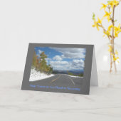 De weg naar herstel herfst krijgen goed Sjabloon (Gele Bloem)