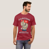 De weg naar het fascisme is geplaveid met de Repub T-shirt (Voorkant volledig)
