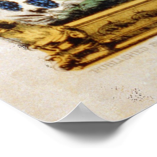 De weg naar het Heilige Kruis Poster (Hoek)