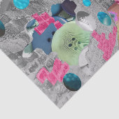 de weg naar het huis tissuepapier (Detail)