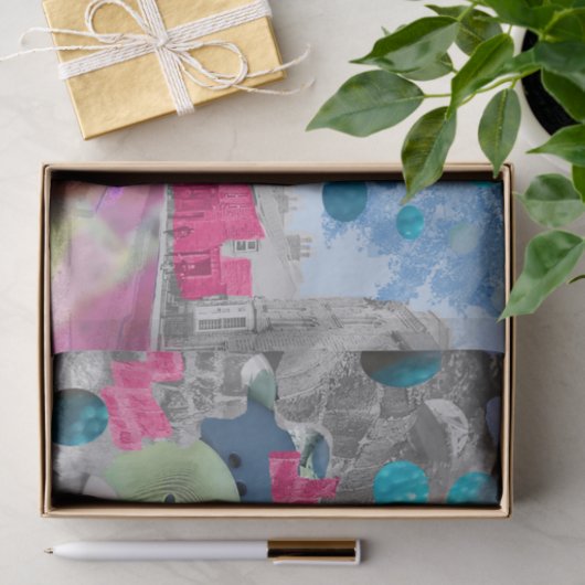 de weg naar het huis tissuepapier (Geschenk)