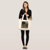 De weg naar het paradijs grote tote bag (Voorkant (model))