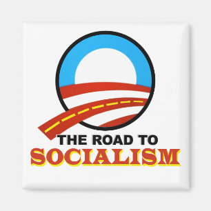 De weg naar het socialisme magneet