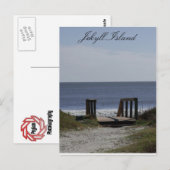 De weg naar het Zee Briefkaart (Voorkant / Achterkant)