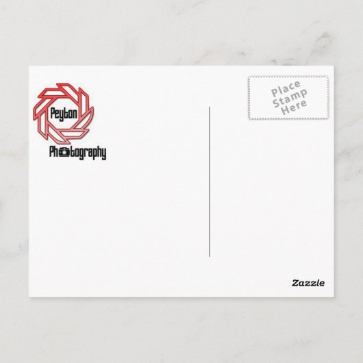 De weg naar het Zee Briefkaart (Achterkant)