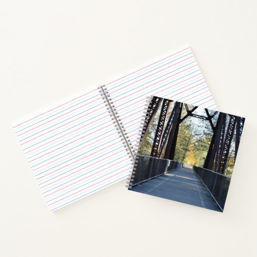 De weg naar het zonlicht notitieboek (Binnen)