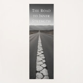 De weg naar innerlijke kracht yogamat (Voorkant)