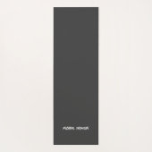 De weg naar innerlijke kracht yogamat (Achterkant)