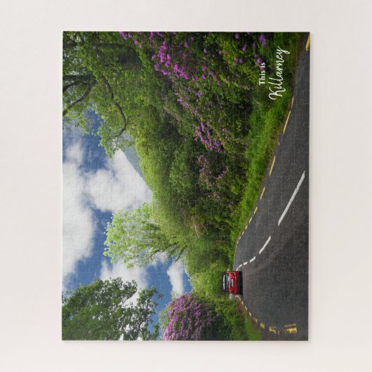 De weg naar Killarney - Ierland Legpuzzel (Verticaal)