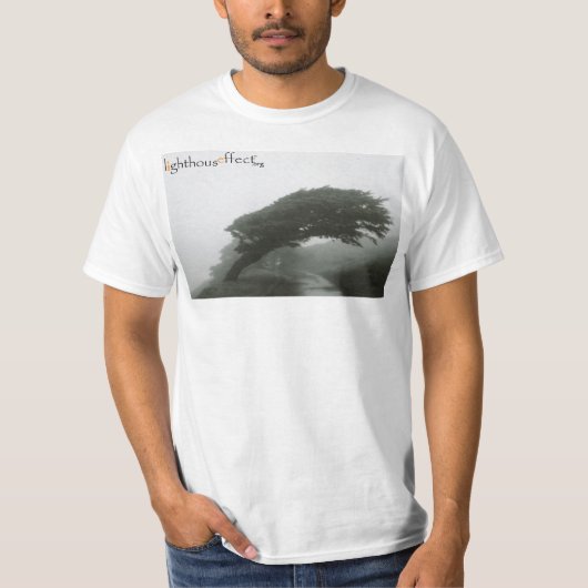 De weg naar Pt. Reyes Lighthouse T-shirt (Voorkant)
