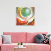 De weg naar Sazi Runi door Ramona Walach Canvas Afdruk (Insitu (Woonkamer))